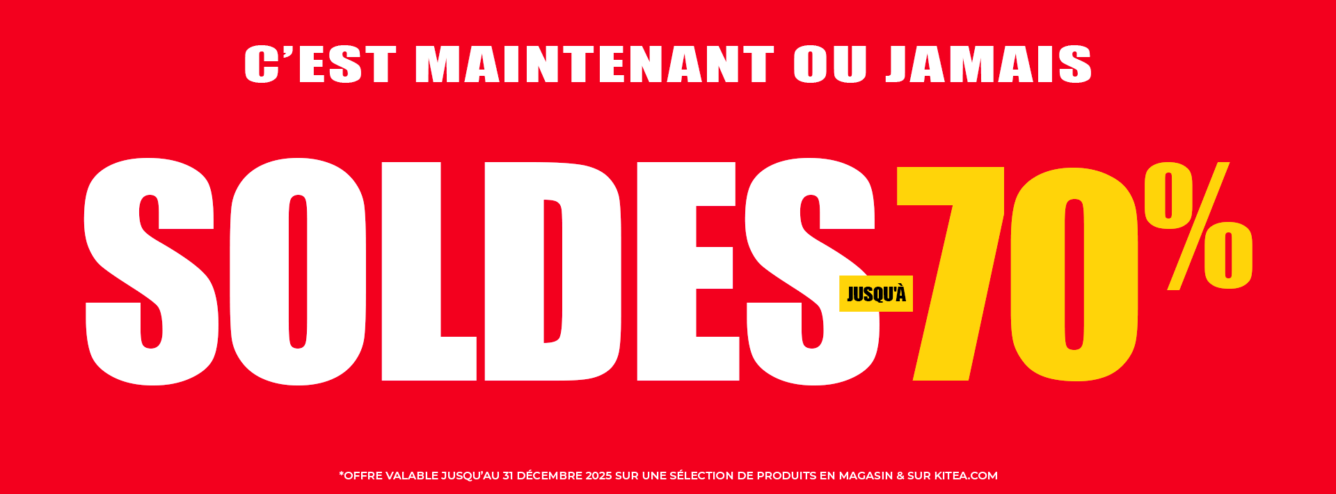 Soldes Automne - Promotions