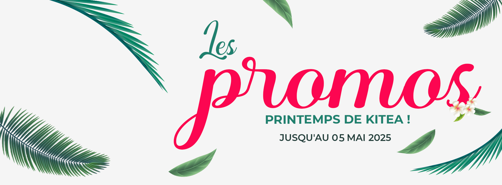 Promos printemps - Promotions