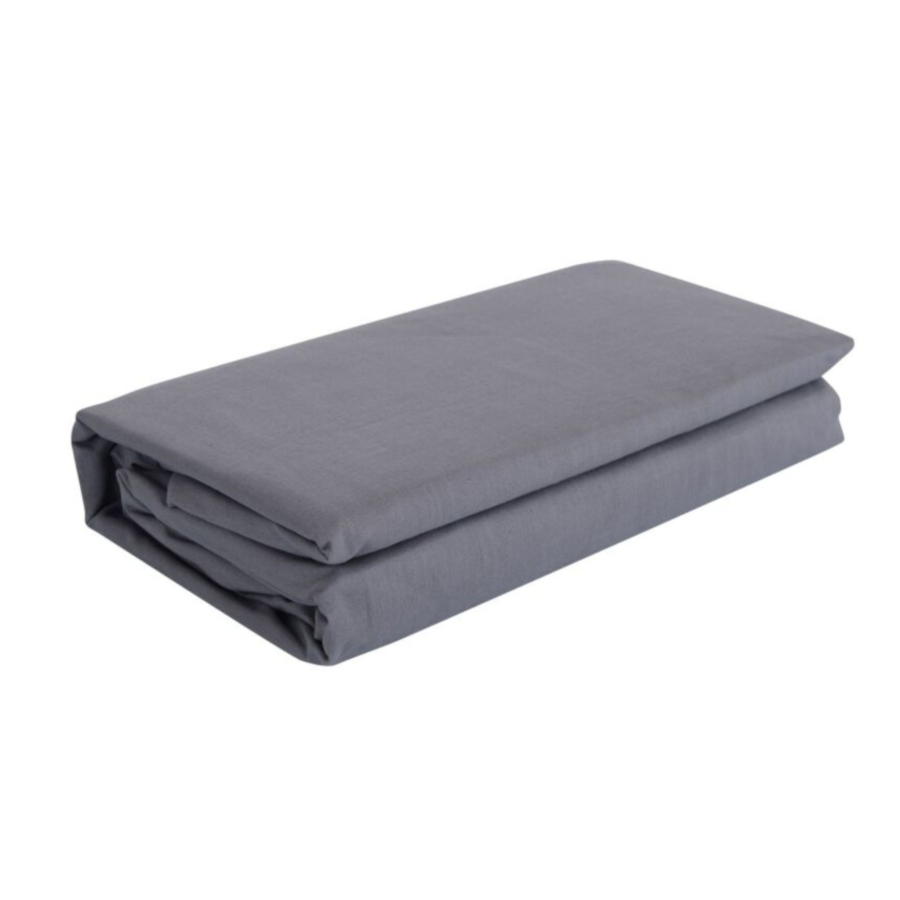 Drap Housse Uni 57 Fils Lina - Galet Draps