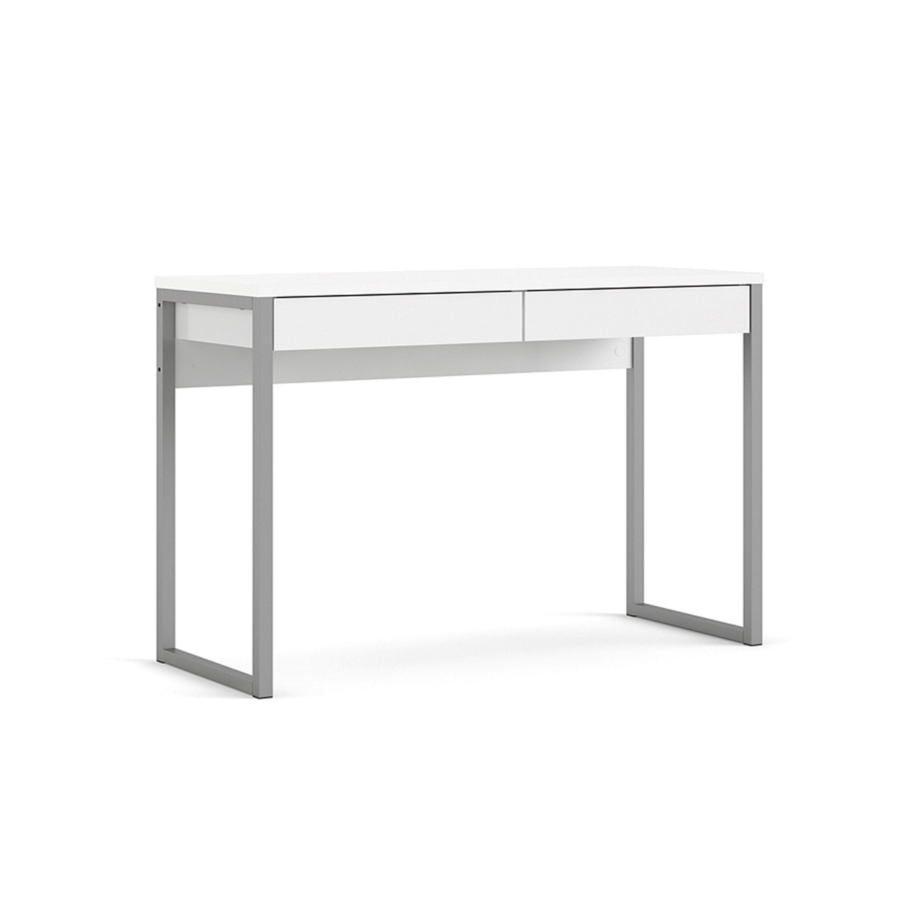 Bureau Function Plus 101,6X40X76,5Cm + 2 Tiroirs - Blanc Bureau Junior