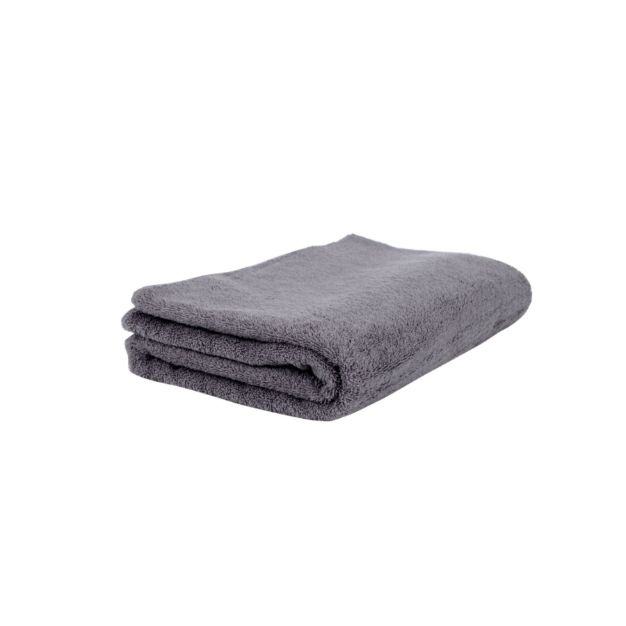 Drap De Bain 100X180Cm Basic - Gris Serviettes de bain