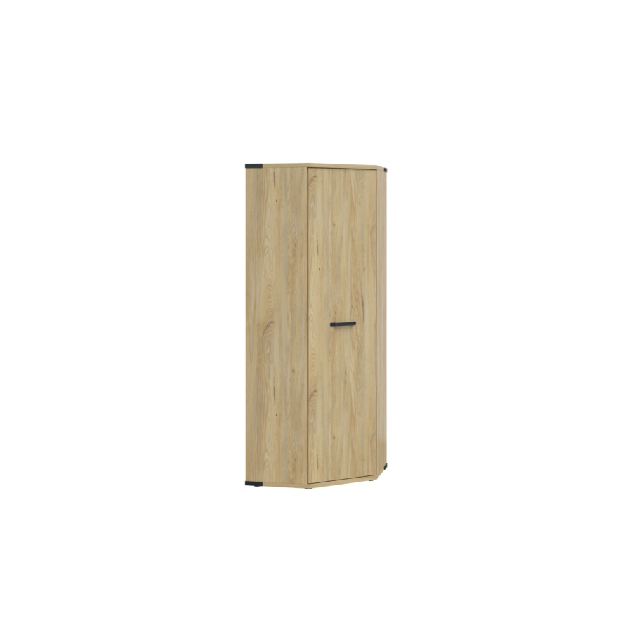 Armoire De Coin Lara - Chêne Chambre enfant