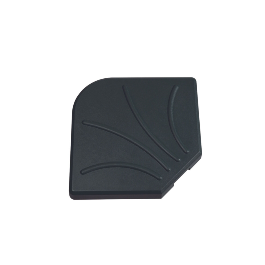 Base Parasol 25Kg Déporte 1/4 - Noir Déstockage