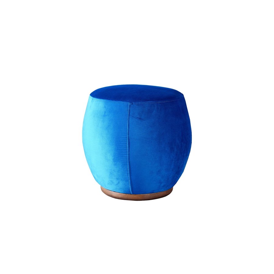 Pouf Carpinus - Bleu Déstockage