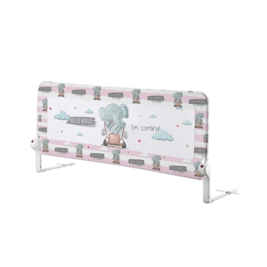 Barrière De Sécurité Fil Hello Wolrd - Rose Brumeux Chambre enfant