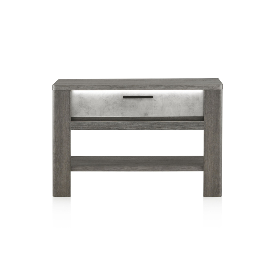 Console Bolzano - Chêne Béton Séjour