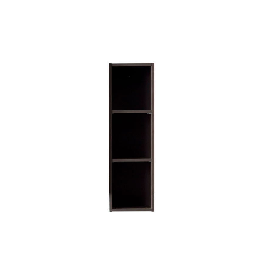 Etagère Murale Verticale Flemens P249Mm - Taupe / Chêne Déstockage