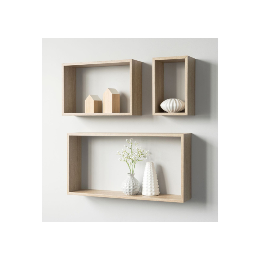 Set De 3 Etagères Shelvy - Sonoma Déstockage