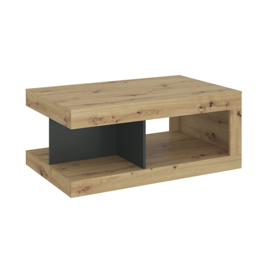 Table Basse Luci - Artisan Oak / Gris Séjour