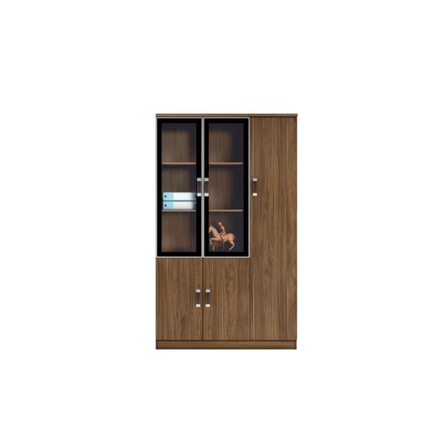 Élément De Rangement Mural Excellence 120X40X200 Cm - Marron Mobilier Pro