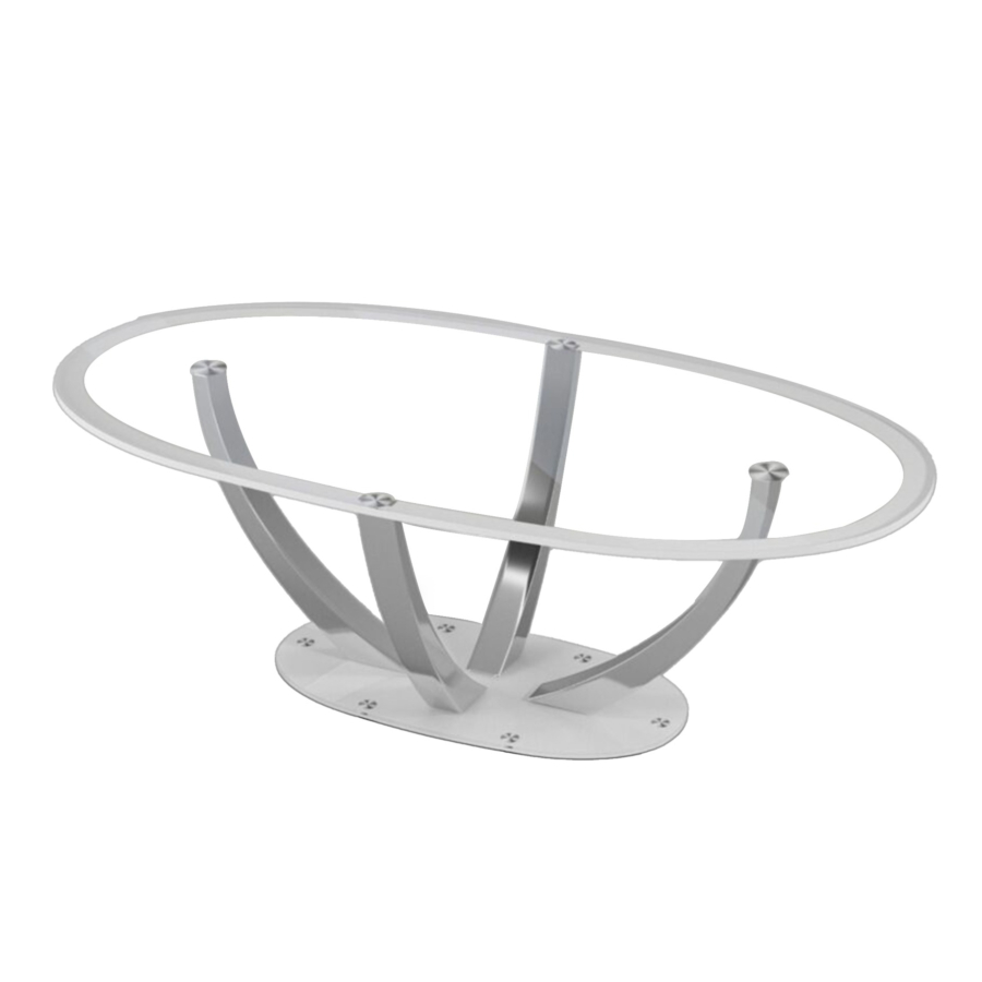 Table De Réunion Shiraz - Blanc Mobilier Pro