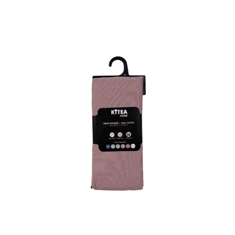 Drap Housse Today 4 - Rose Des Sables Draps