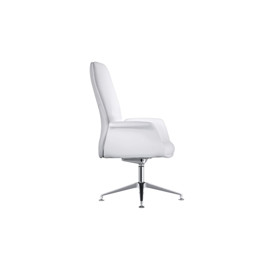 Fauteuil Visiteur Icon 2.0 - Blanc BUREAUTIQUE PROFESSIONNELLE
