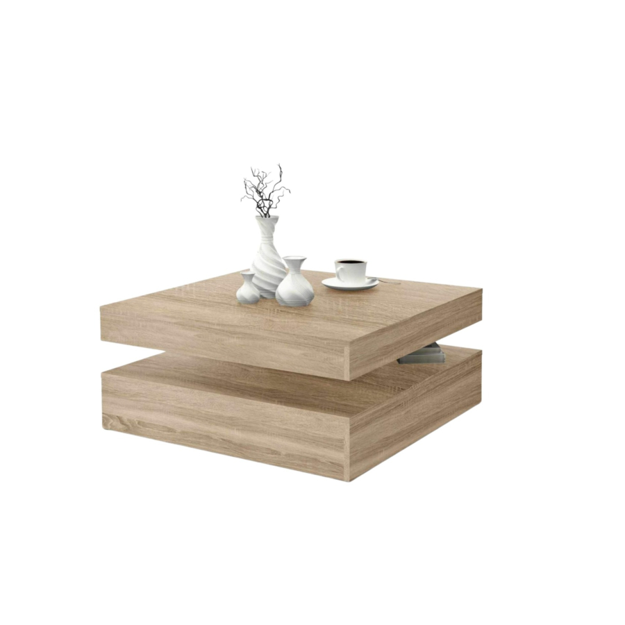 Table Basse Rotative Trapp - Sonoma / Chêne Séjour