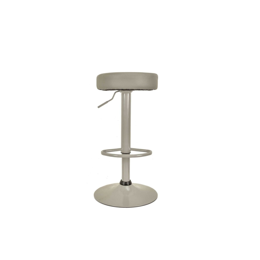Tabouret De Bar Mumford Réglable - Gris Chaises sans accoudoir