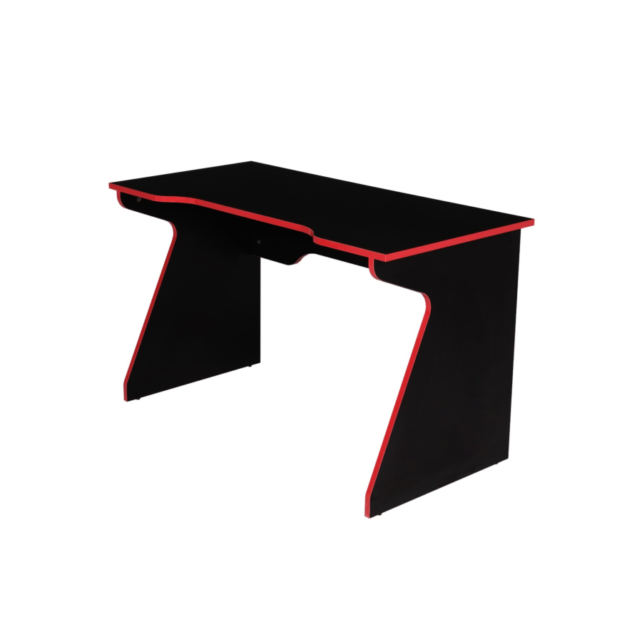 Bureau Atlantix Gaming 2 - Noir / Rouge Bureaux et Tables de réunion