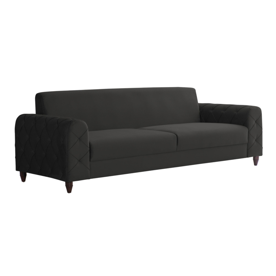 Canapé New Natello 2 Places - Gris Foncé Sofa