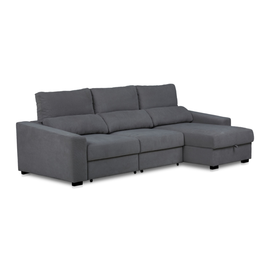Canapé Reyno - Gris Foncé Sofa