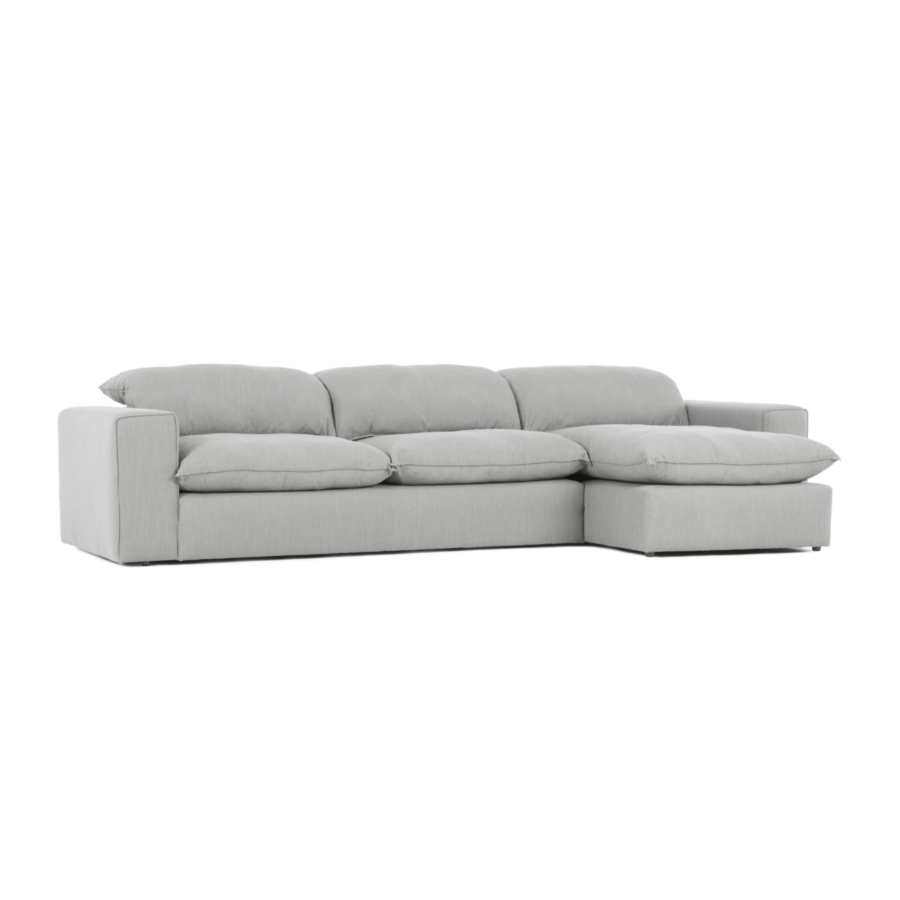 Canapé Moora - Gris Clair Sofa