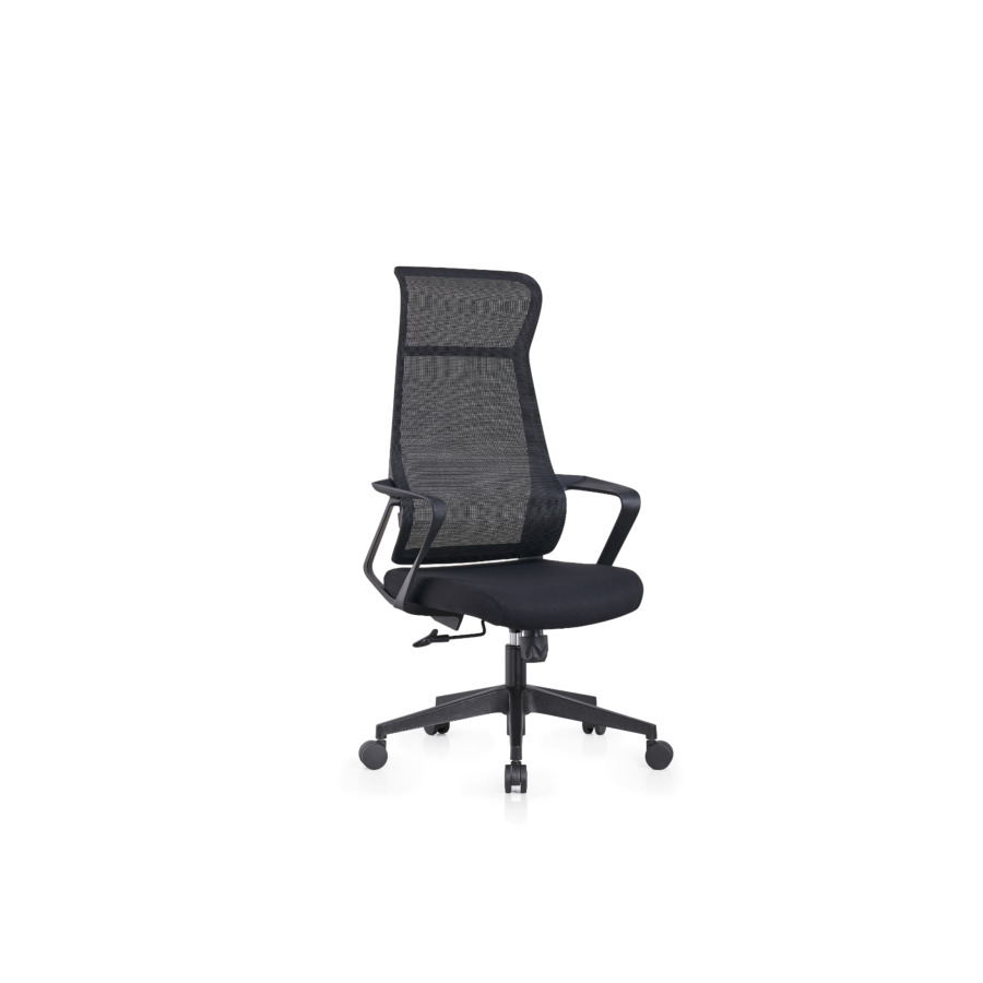 Fauteuil Président Phoenix - Noir Déstockage