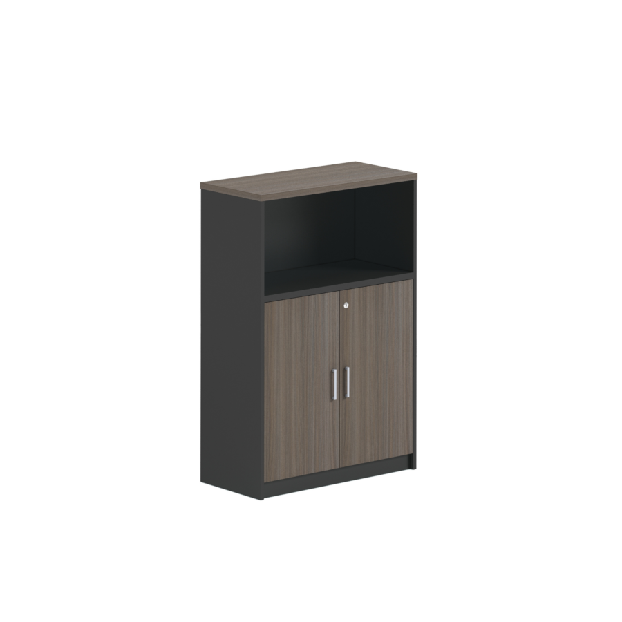 Élément De Rangement Respect - Marron / Gris Bons plans Bureaux