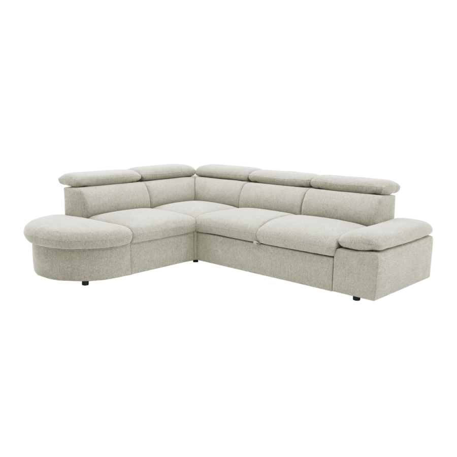 Canapé D'Angle Firenze Réversible - Beige Sofa