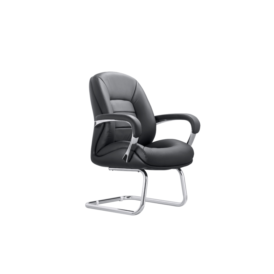 Fauteuil Visiteur Overflowing - Noir SOLDES BUREAUTIQUE PRO