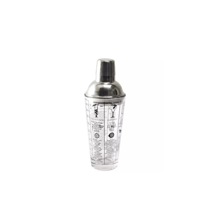 Shaker À Cocktail En Verre 45Cl - Argenté Cuisson et préparation