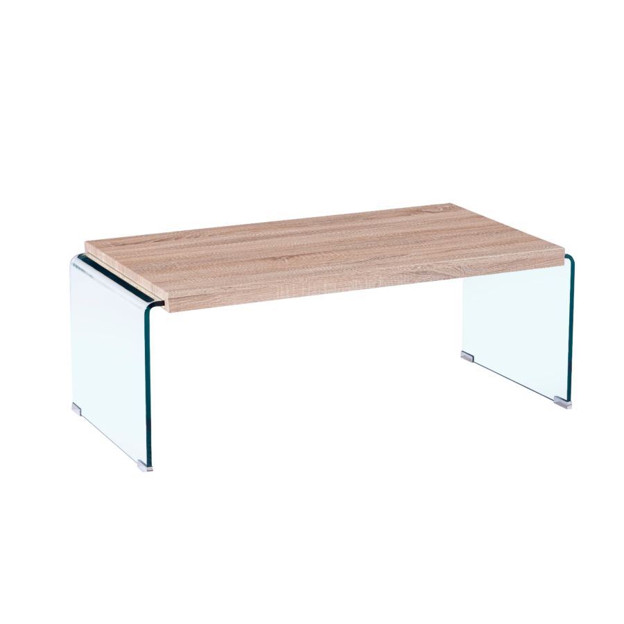 Table Basse Kinshasa - Blanc / Beige Séjour
