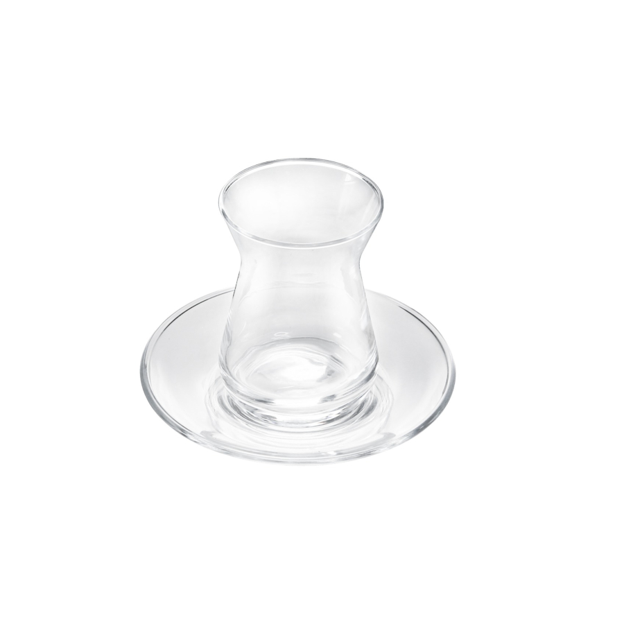 Set De 6 Tasses + Sous Tasses Pasabatshe - Blanc Tasses et mugs