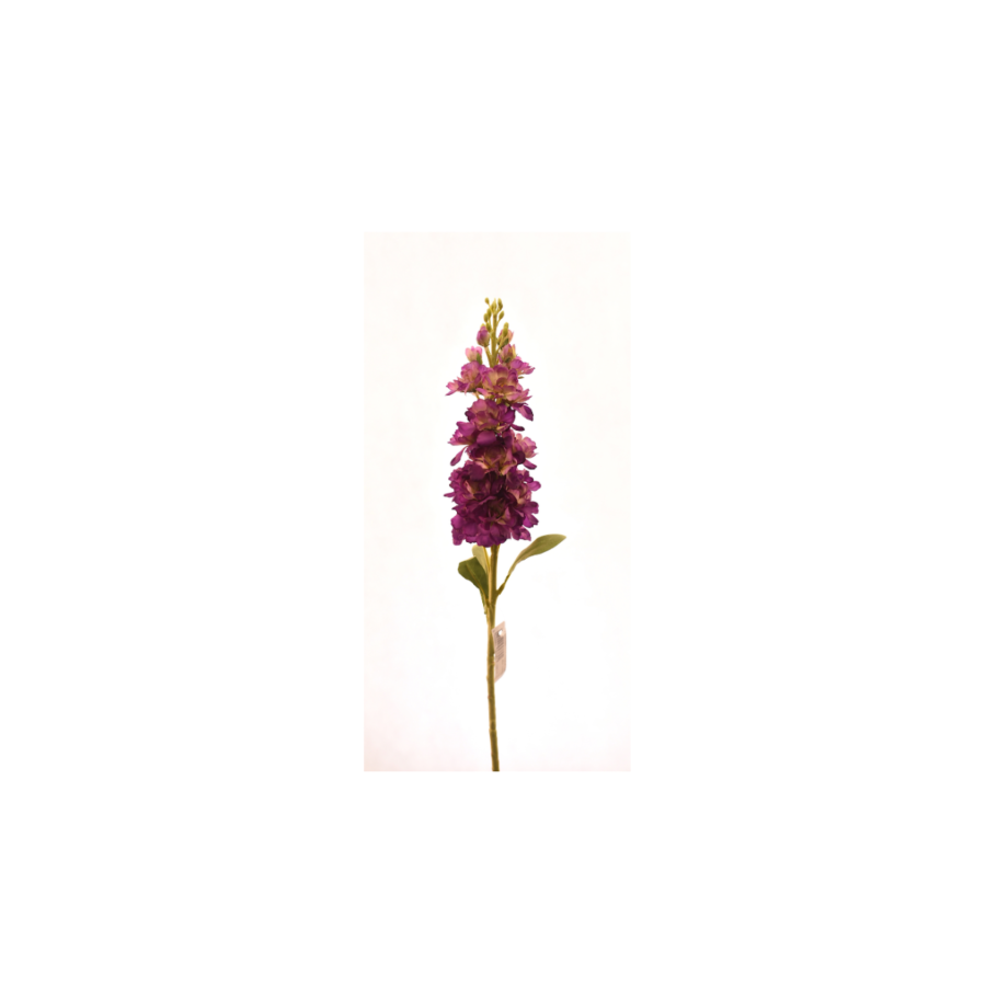 Fleur Delphinium 80Cm - Violet Foncé Déstockage