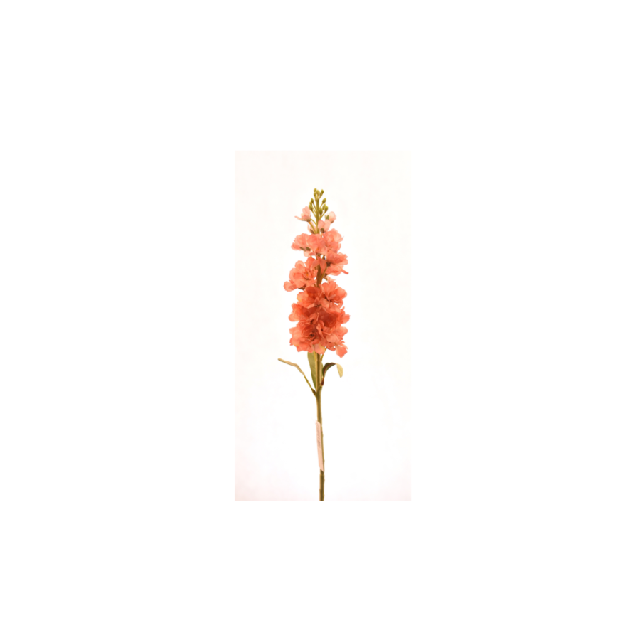Fleur Delphinium 80Cm - Corail Déstockage