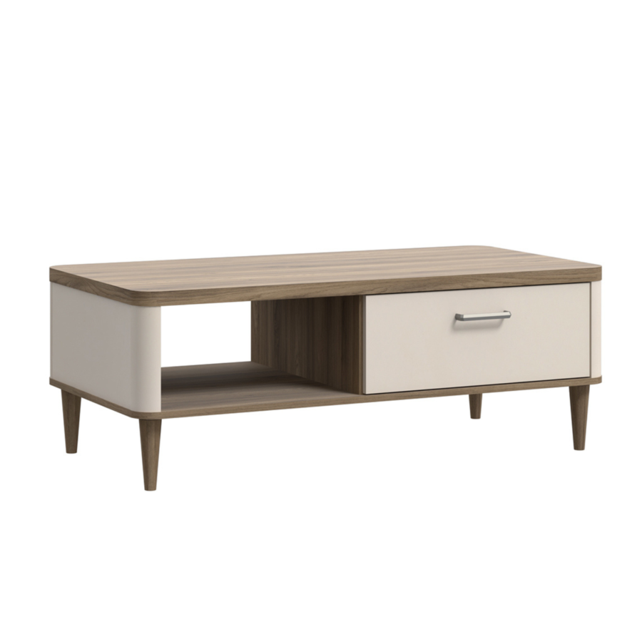 Table Basse Lacetti - Beige / Crème Offres Ramadanesques