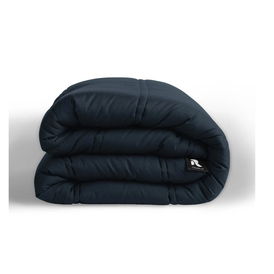 Couette R Monochrome 220X240 300 G - Vert Canard Essentiel HIVER