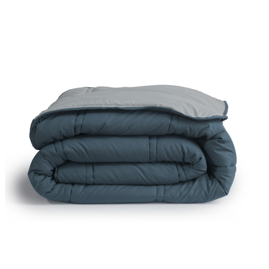 Couette Boutys Richbond Bicolore 300G - Vert Essentiel HIVER