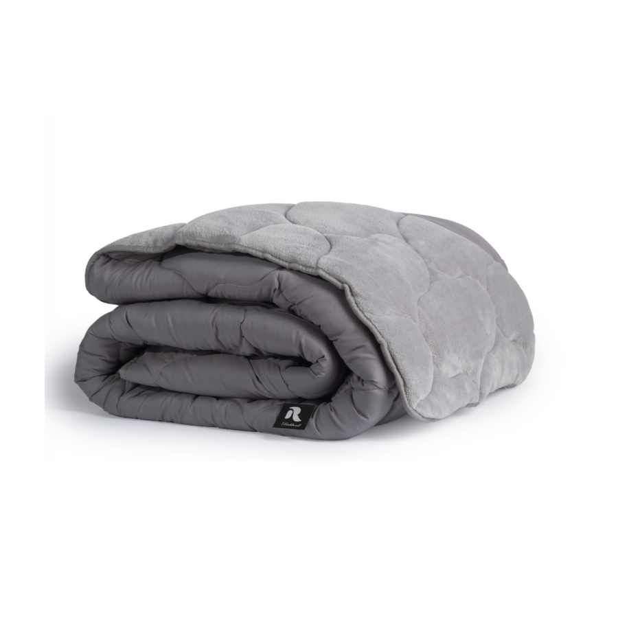 Couette Boutys Richbond Monochrome 300G - Gris Essentiel HIVER