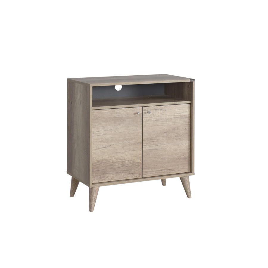 Meuble Multifonctions London 2 Portes + Niche - Oak Soldes été vague 2