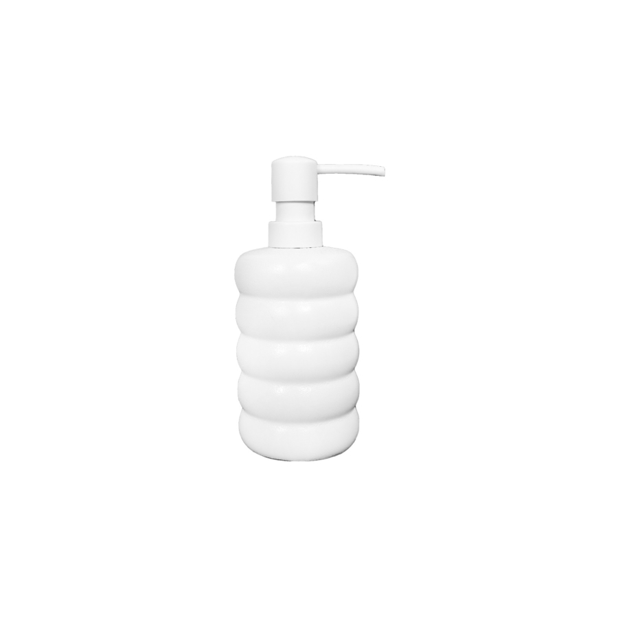 Distributeur À Savon Porcelaine- Blanc Salle de Bain