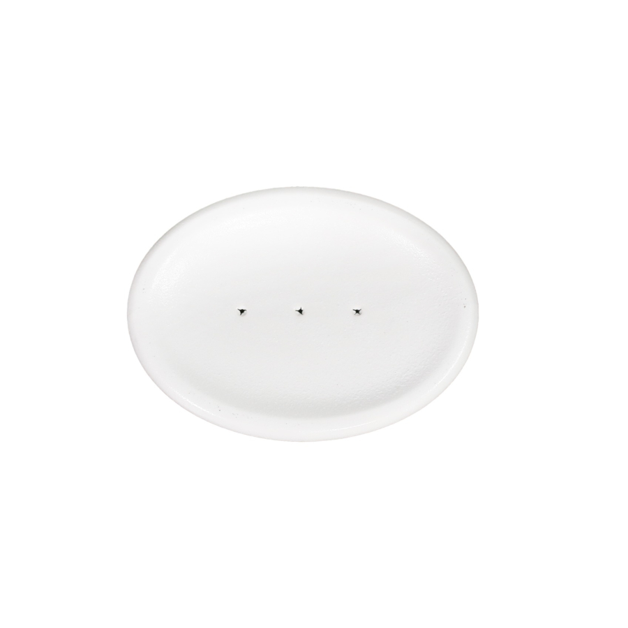 Porte Savon En Porcelaine - Blanc Accessoires