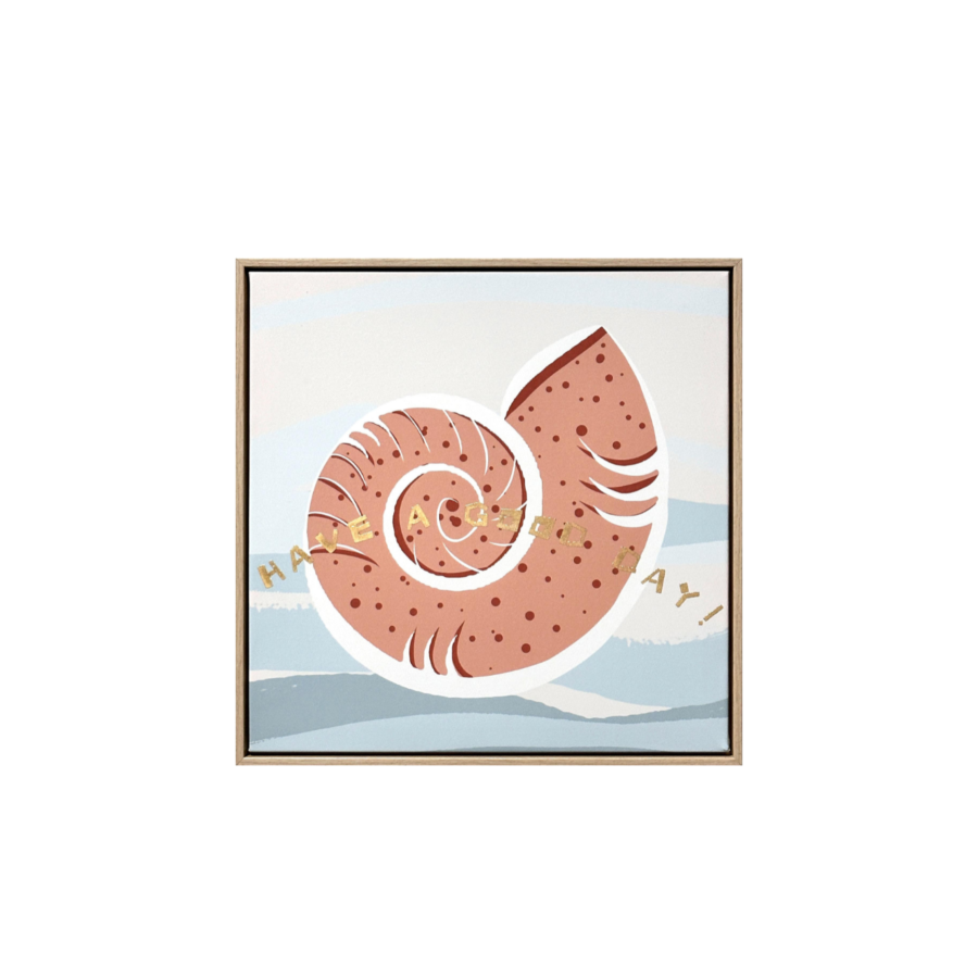 Tableau Coquillage 40X40 - Multicouleur Décorations