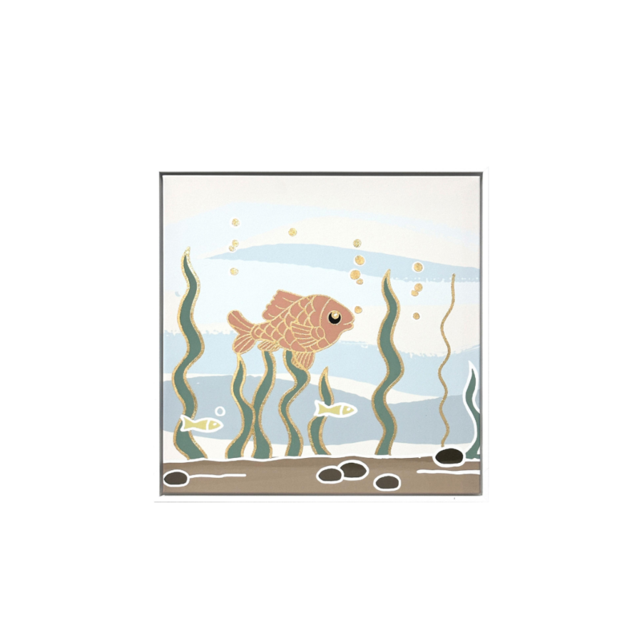 Tableau Aquariome 40X40 - Multicouleur Décorations