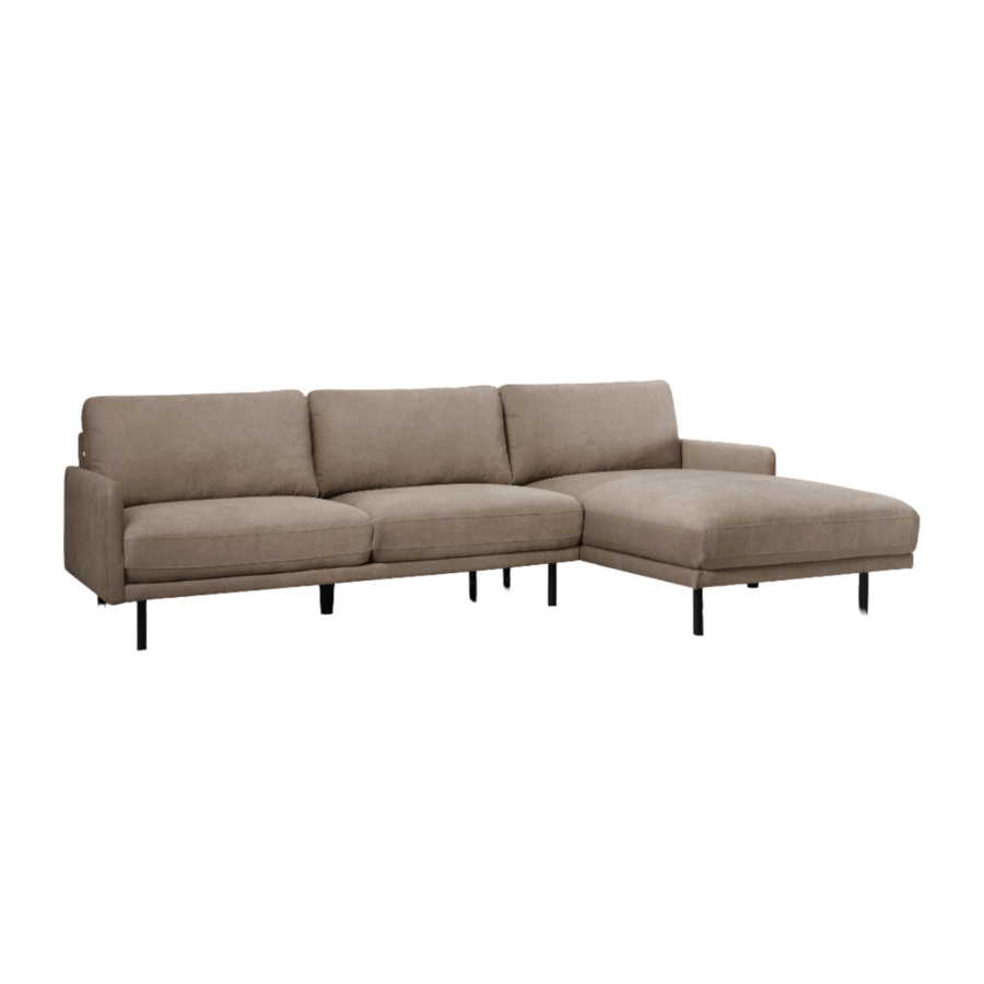 Canapé D'Angle Droit Concord - Taupe Sofa