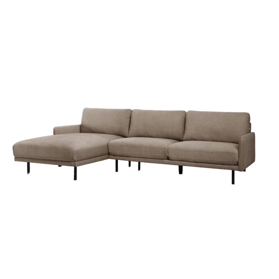 Canapé D'Angle Gauche Concord - Taupe Sofa