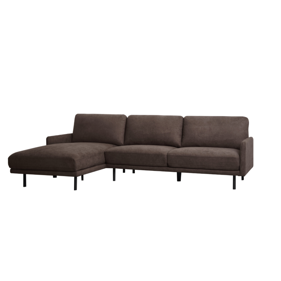 Canapé D'Angle Gauche Concord - Chocolat Sofa