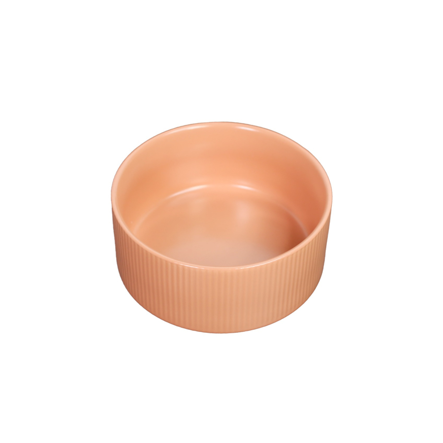 Saladier En Porcelaine 10,6Cm - Beige Déstockage