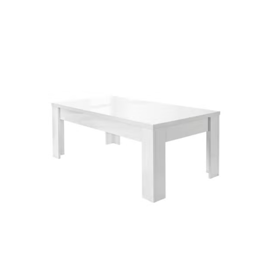Table Basse Vittoria - Blanc Laqué Brillant Sejour