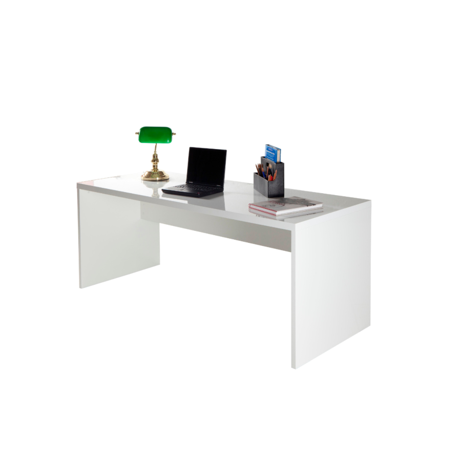 Bureau Disegno 180Cm - Blanc Nacré Bons plans Bureaux