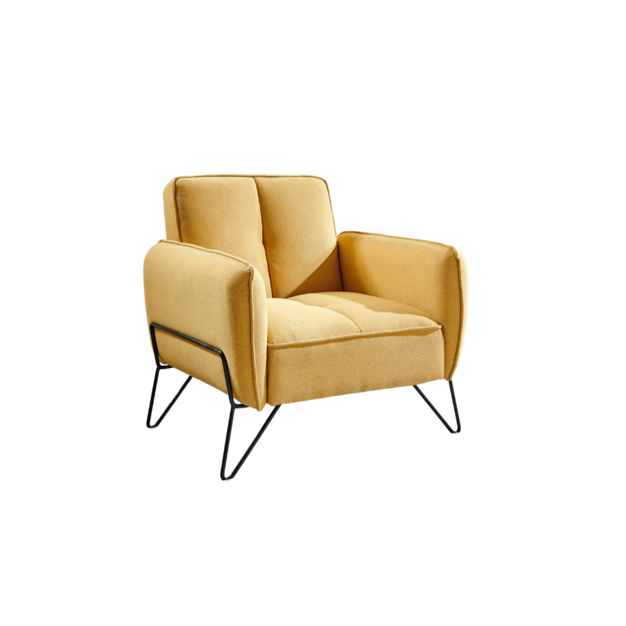 Fauteuil Donna - Jaune Offres Ramadan
