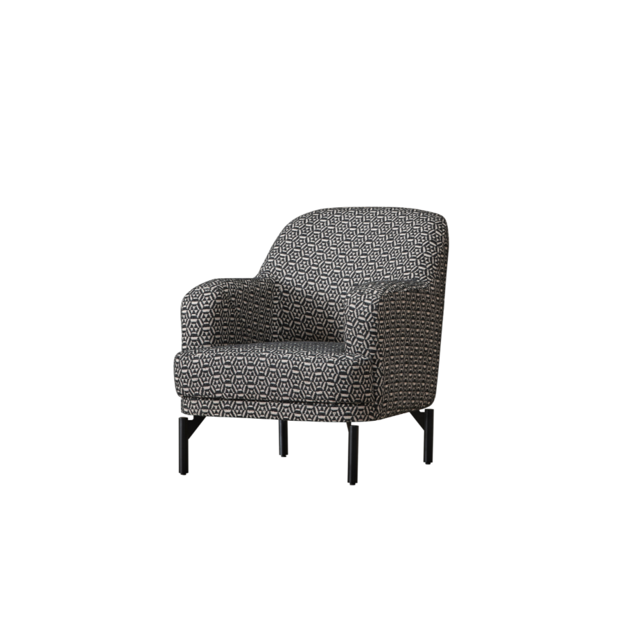 Fauteuil Hamelton - Gris / Beige Fauteuils