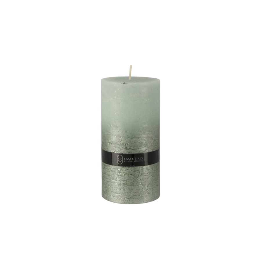 Bougie Pilier Trempée - Vert Bougies parfumées Ramadan